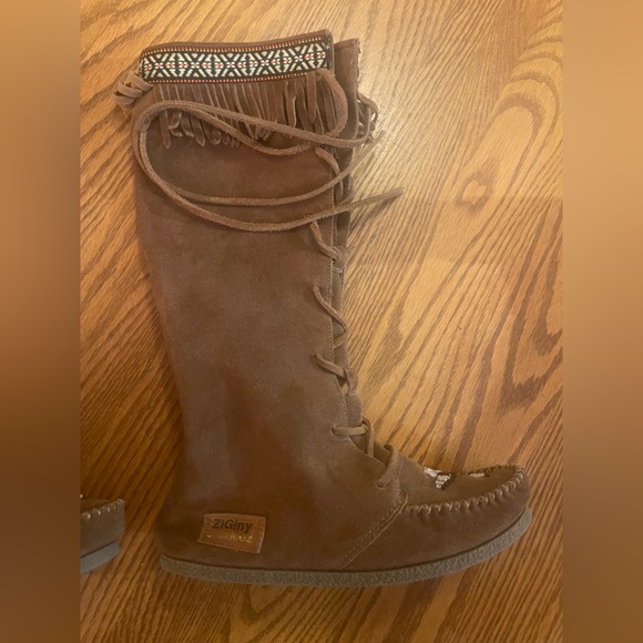 Wmns moccasin boots - Picture 6 of 16